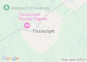 12 szlls Tiszasziget trkpn