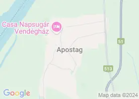 5 szlls Apostag trkpn