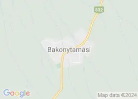 22 szlls Bakonytamsi trkpn