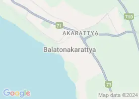 25 szlls Balatonakarattya trkpn