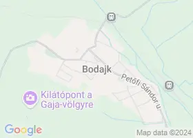 19 szlls Bodajk trkpn