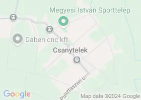 18 szlls Csanytelek trkpn