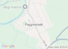 7 szlls Fegyvernek trkpn