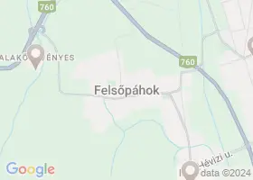 25 szlls Felsphok trkpn