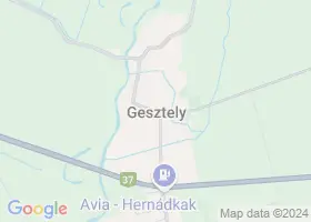 12 szlls Gesztely trkpn