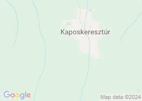 16 szlls Kaposkeresztr trkpn