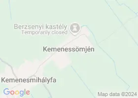 25 szlls Kemenessmjn trkpn