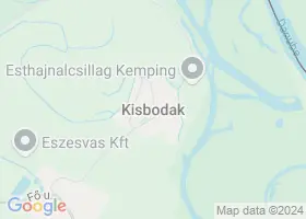 13 szlls Kisbodak trkpn