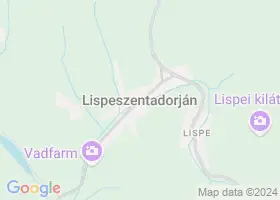 10 szlls Lispeszentadorjn trkpn