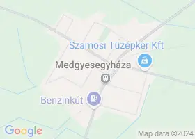 20 szlls Medgyesegyhza trkpn