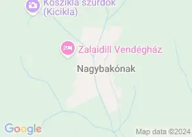 25 szlls Nagybaknak trkpn