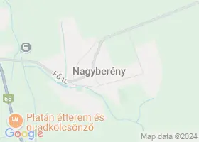 25 szlls Nagyberny trkpn