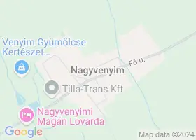 9 szlls Nagyvenyim trkpn