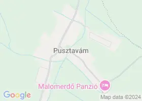 14 szlls Pusztavm trkpn