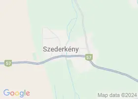 25 szlls Szederkny trkpn