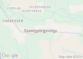 8 szlls Szentgyrgyvlgy trkpn