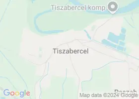 8 szlls Tiszabercel trkpn