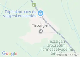 10 szlls Tiszaigar trkpn