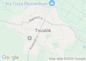 10 szlls Tiszalk trkpn