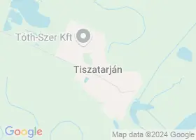 11 szlls Tiszatarjn trkpn