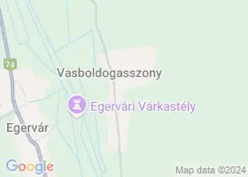 25 szlls Vasboldogasszony trkpn