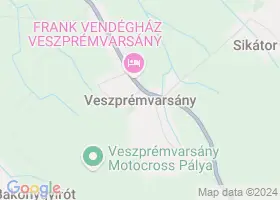 23 szlls Veszprmvarsny trkpn