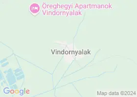 25 szlls Vindornyalak trkpn