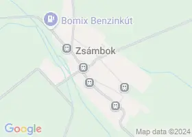 11 szlls Zsmbok trkpn