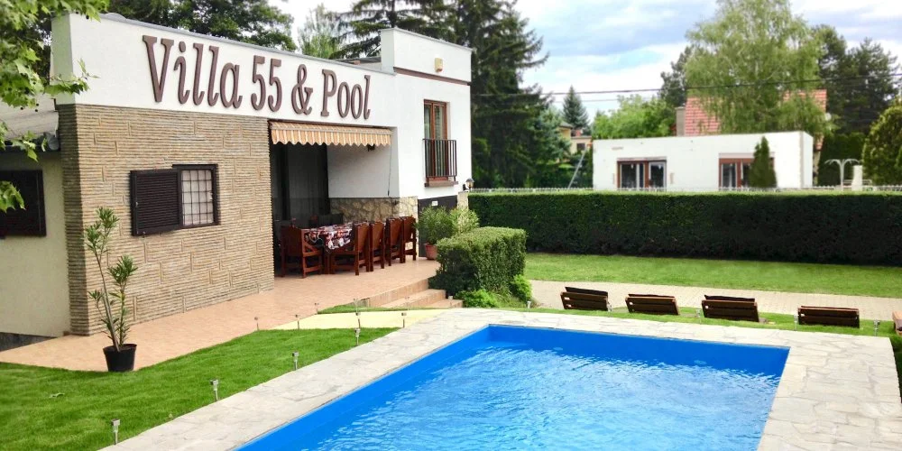 Villa 55 & Pool Sifok